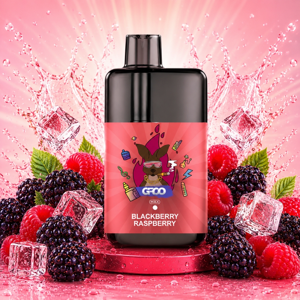 GROO Max 10000 Puffs Blackberry Raspberry Ice