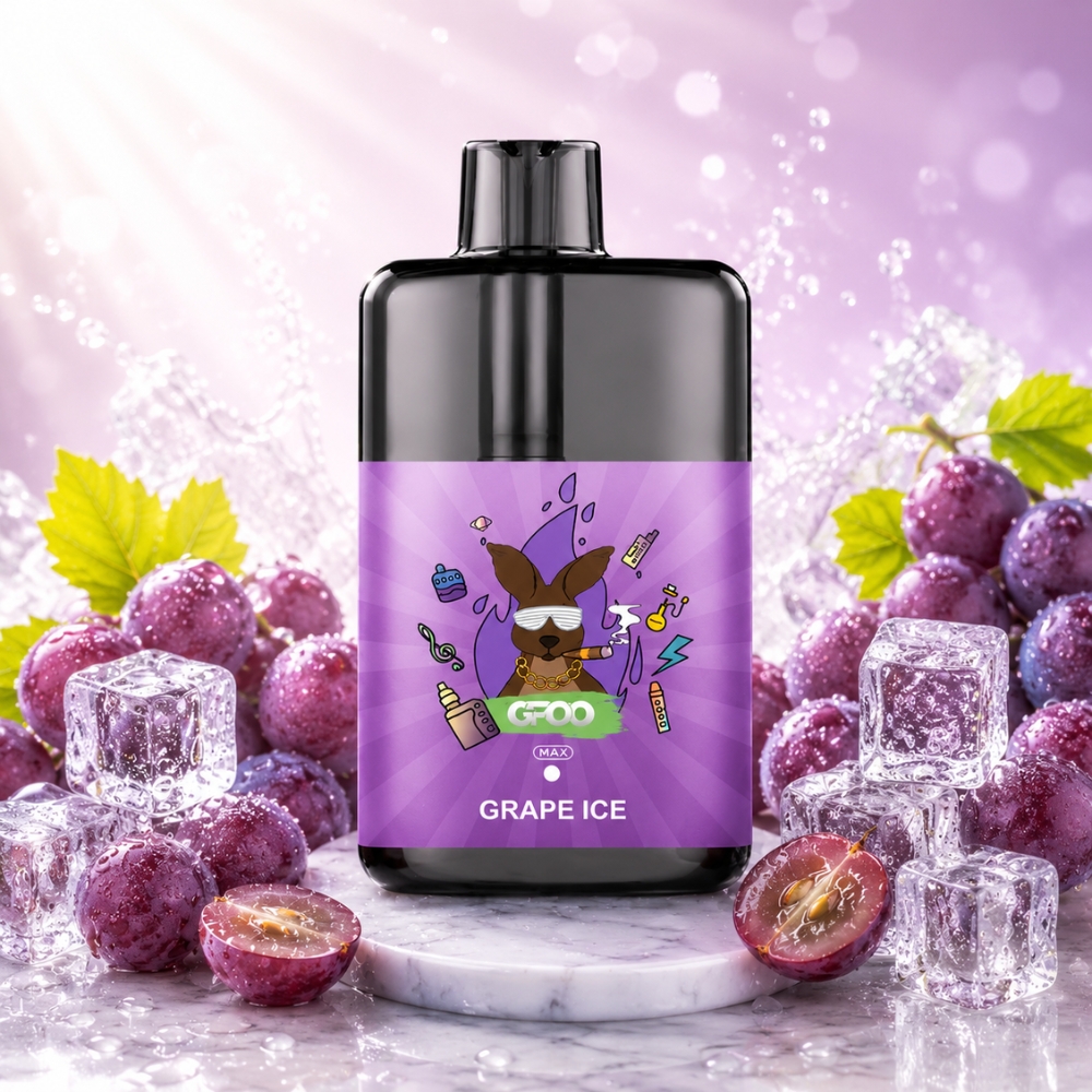 GROO Max 10000 Puffs Grape Ice