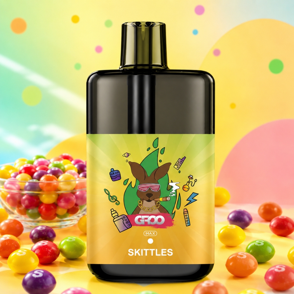 GROO Max 10000 Puffs Skittles