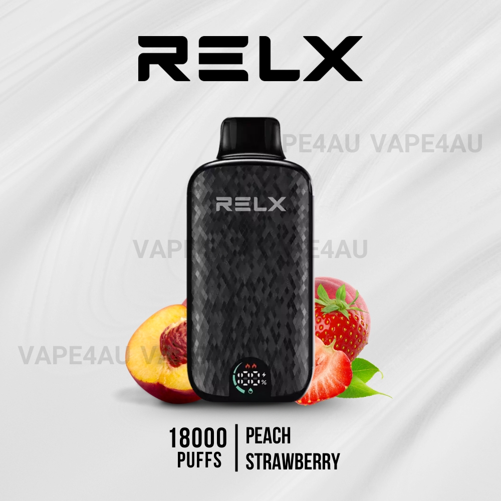 RELX Sparta 18000 Puffs Peach Strawberry