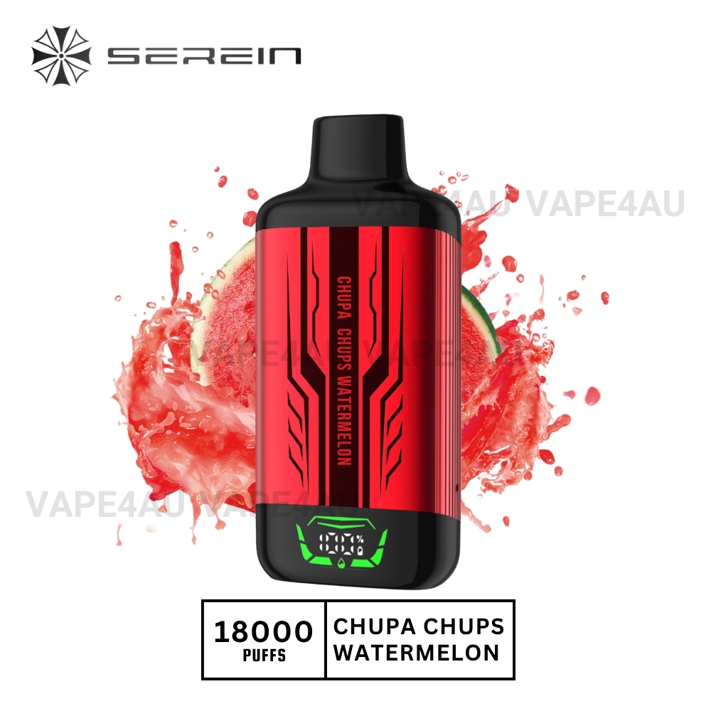 SEREIN MechPro 18000 Puffs Chuppa Chupps Watermelon