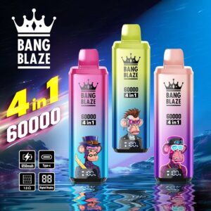 Bang Blaze 60000 Puffs 60k 4 in 1 Smart Screen Disposable Vape Wholesale