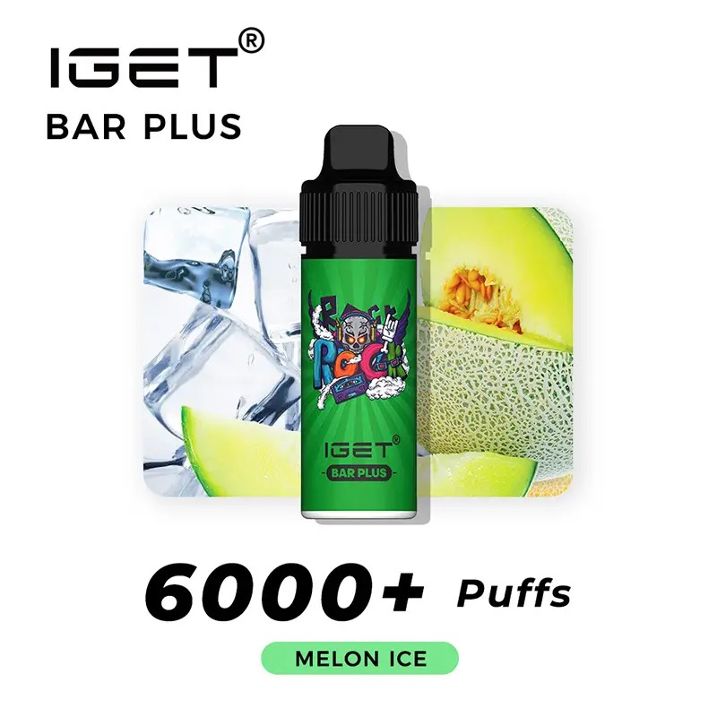 IGET Bar Plus 6000 Puffs – Melon Ice