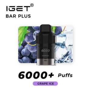 IGET Bar Plus Pod 6000 Puffs -Grape Ice
