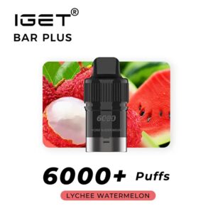 IGET Bar Plus Pod 6000 Puffs -Lychee Watermelon