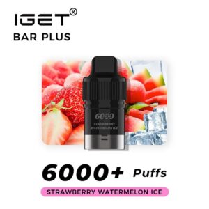 IGET Bar Plus Pod 6000 Puffs -Strawberry Watermelon Ice