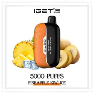 IGET Moon K5000 Puffs - Pineapple Kiwi Ice