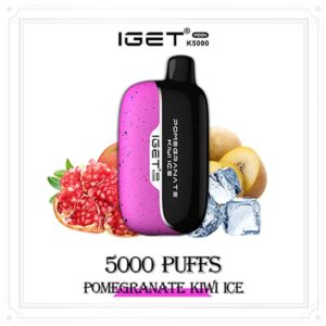 IGET Moon K5000 Puffs - Pomegranate Kiwi Ice