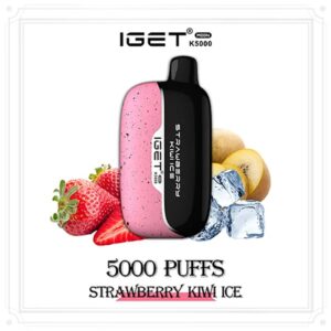 IGET Moon K5000 Puffs - Strawberry Kiwi Ice