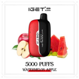 IGET Moon K5000 Puffs - Watermelon Apple